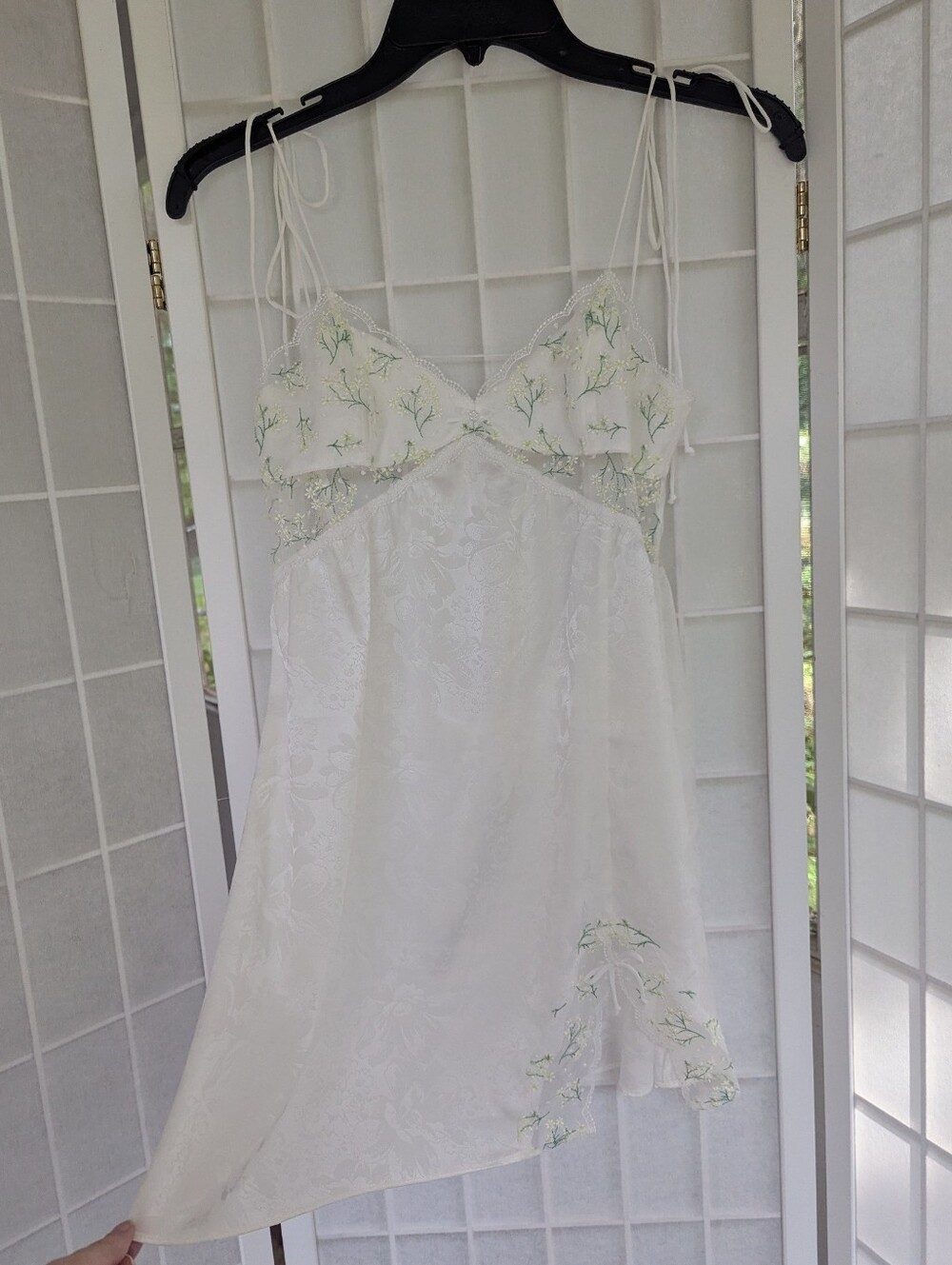 For Love & Lemons Baby's Breath Slip Dress XS